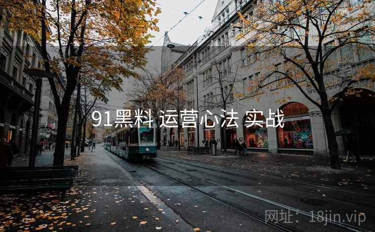 91黑料 运营心法 实战